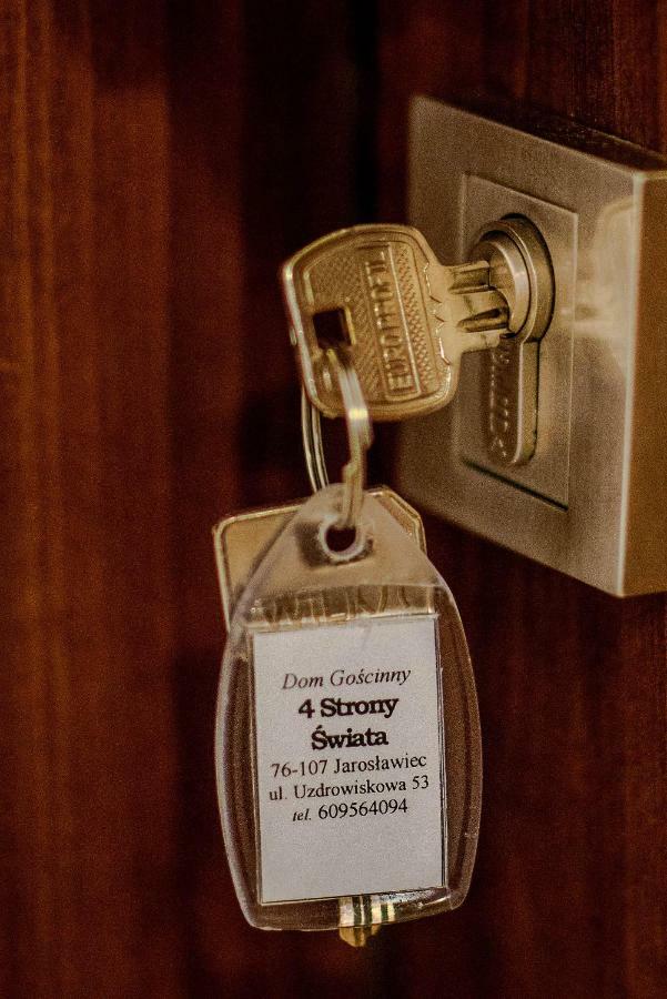 4 Strony Swiata Leilighet Jarosławiec Eksteriør bilde